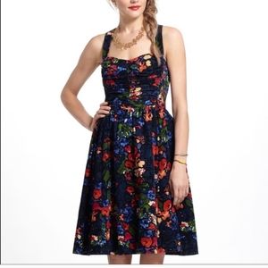 Anthropologie HD Paris Floral Women's Dress/ Size: 6